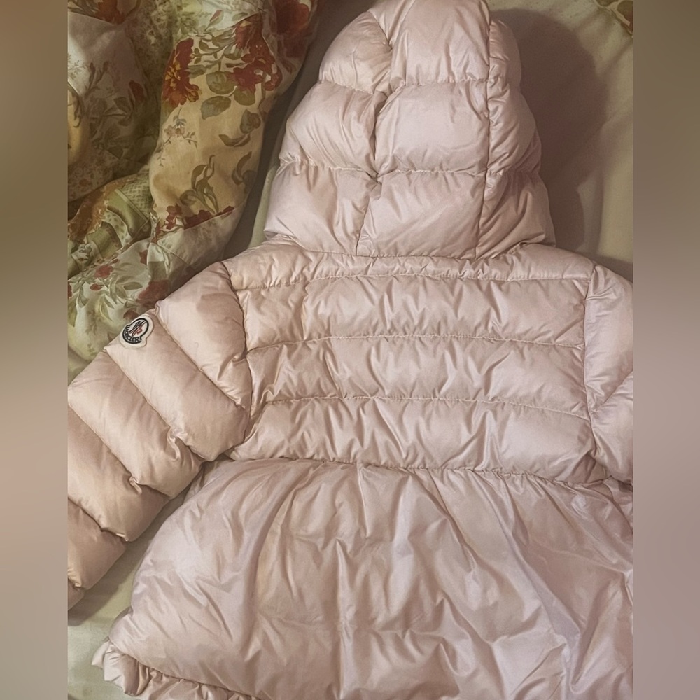 Moncler Pink Kids Jacket - Picture 3 of 4